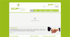 Desktop Screenshot of crcabogados.com